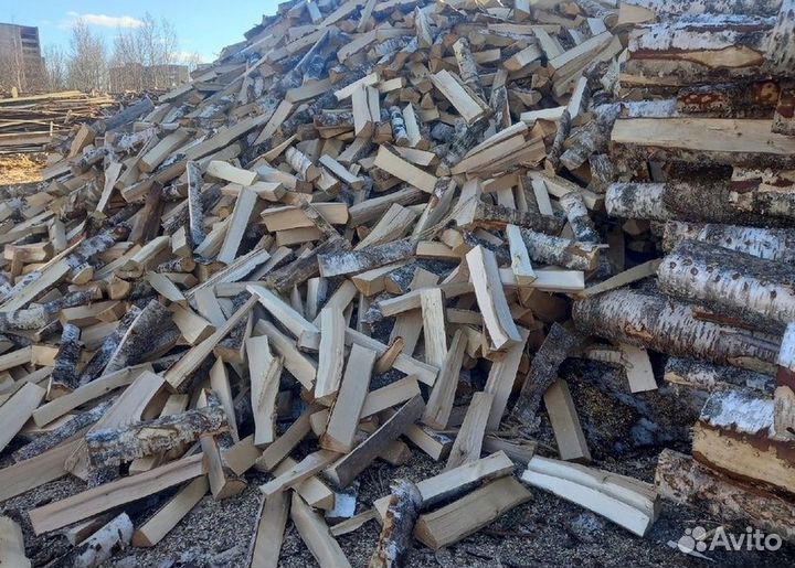 Дрова колотые ольха
