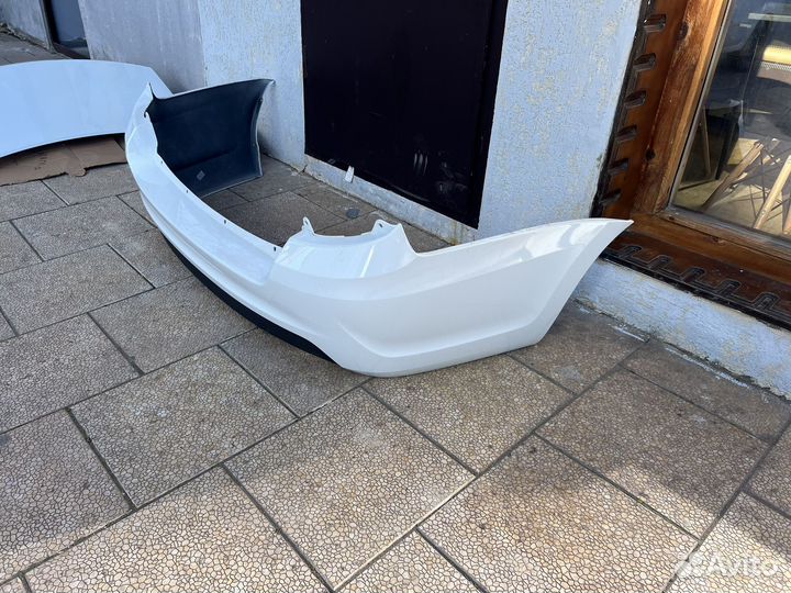 Задний бампер на гранту фл