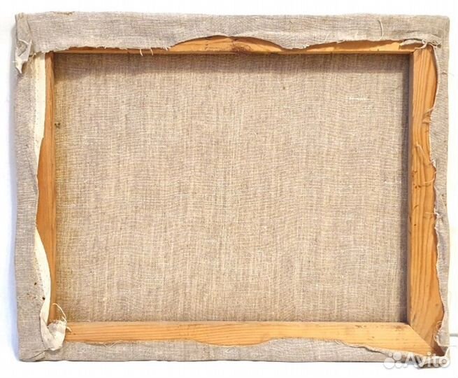 Картина «Церковь белокаменная». Холст