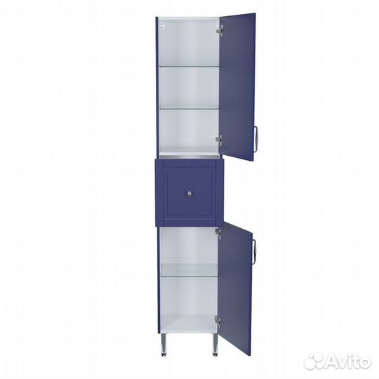 Пенал напольный iddis Oxford OXF36N0i97, Синий, 36