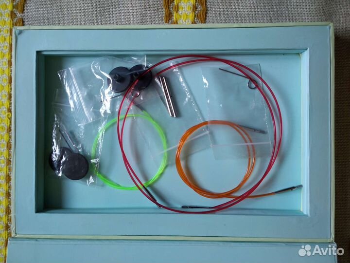 Набор деревянных спиц KnitPro Color Play Deluxe