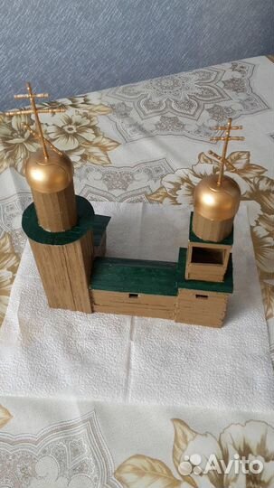 1\72 церковь, дом