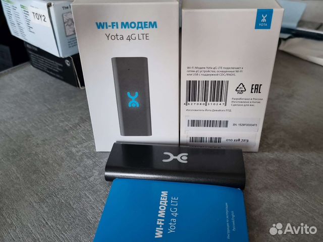 Модем wifi yota 4G LTE купить в Красногорске | Электроника | Авито