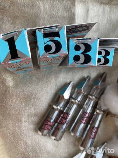 Тушь для бровей benefit с 1-5 новое оригинал