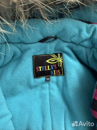 Зимний комбинезон для девочки 98