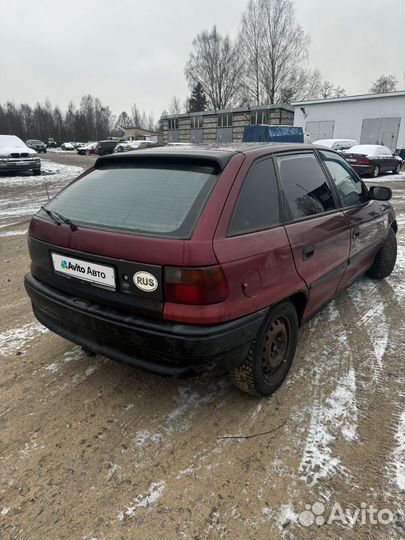 Opel Astra 1.4 МТ, 1996, 400 000 км