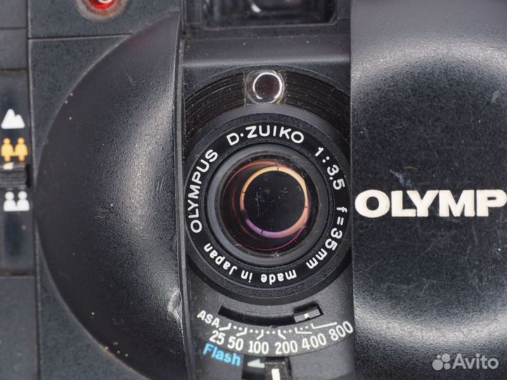 Пленочный фотоаппарат Olympus XA2 шкальный