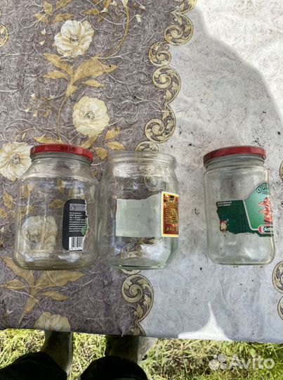 Стеклянная банка 3л б/у