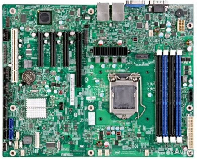 Комплект e3-1230 v5+Intel server board 1200+32gb