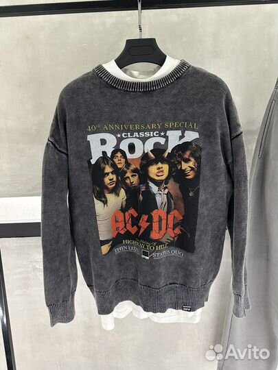 Свитер с принтом Street Dept