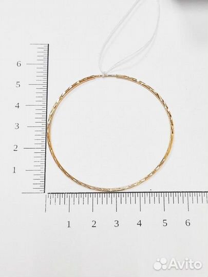 Золотые серьги