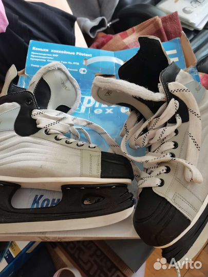 Коньки хоккейные фирмы pilot