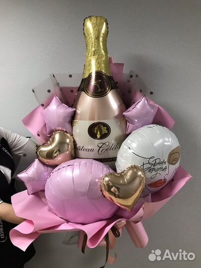 Букет из воздушных шаров