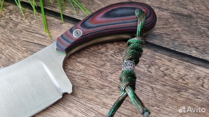 Нож шейный цельнометаллический 