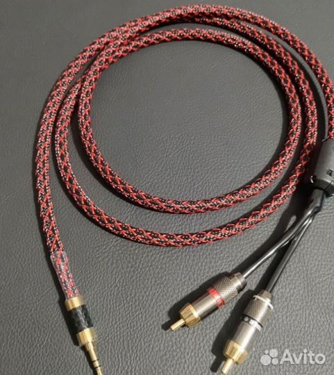 Аудио кабель Monster AUX 3,5 мм на 2 RCA