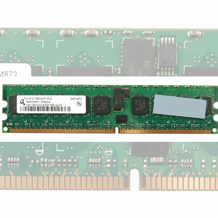 [HYS72T128000HP-3S-B] Оперативная Память Qimonda 1gb Hys72t128000hp-3s-B