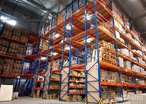 Паллетные фронтальные стеллажи, типы P, 50x160