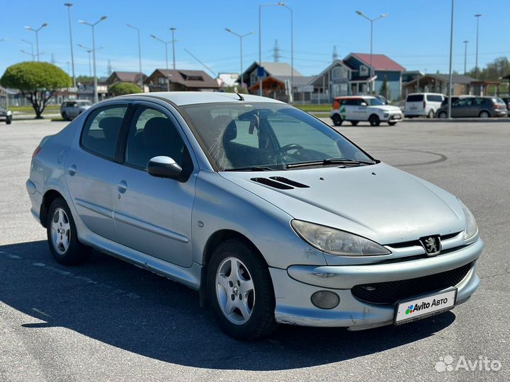 Peugeot 206 1.4 МТ, 2007, 190 000 км