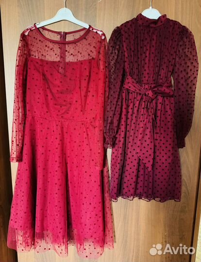 Платья для мамы и дочки family look