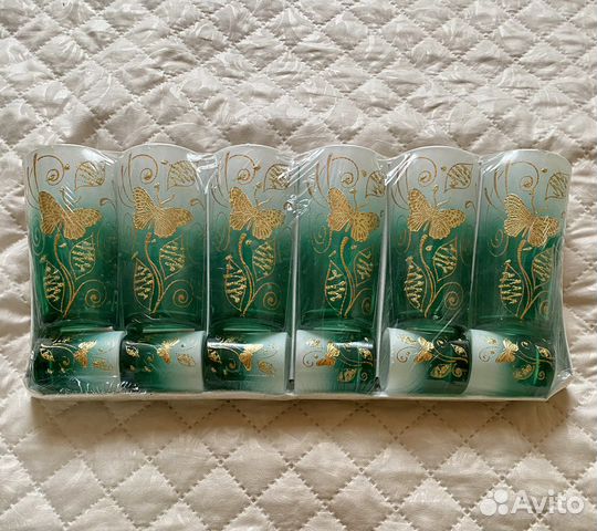 Набор бокалов и рюмок (новый)