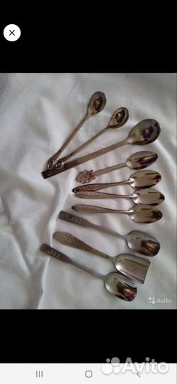 Чайные ложки СССР нержавейка