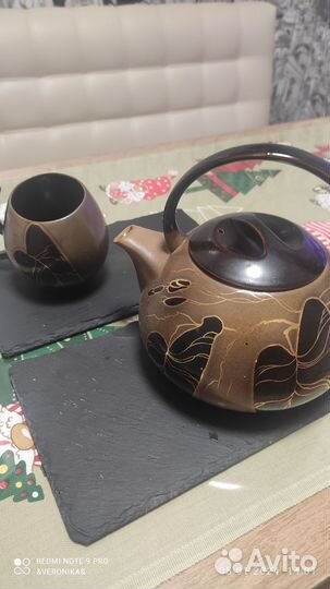 Заварочный чайник с чашкой