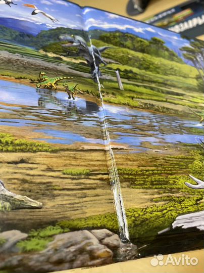 Динозавры. Детская энциклопедия с магнитами