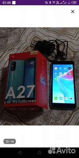 Itel A27, 2/32 ГБ