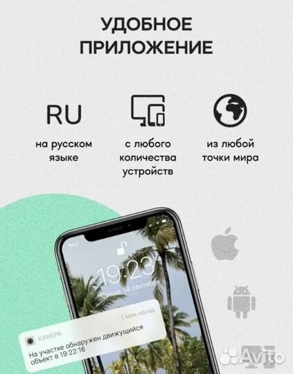 Камера видеонаблюдения уличная с симкартой 4G