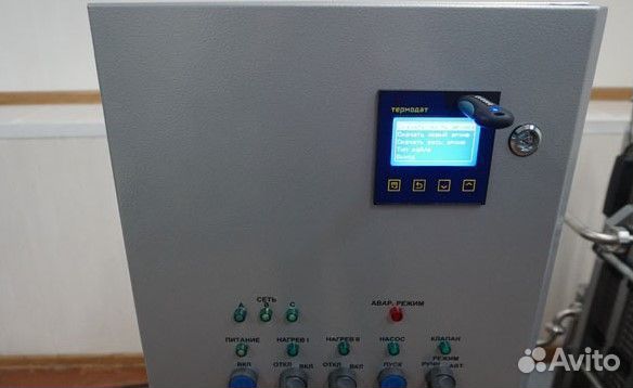 Проточный пастеризатор-охладитель молока