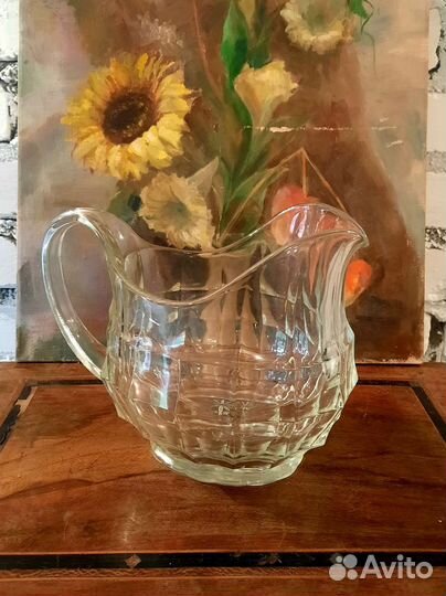 Молочник Сливочник Большой Старинный