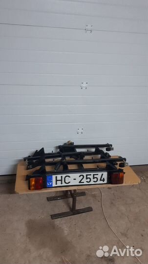 Велокрепление на фаркоп для крепления 3-х вело-в