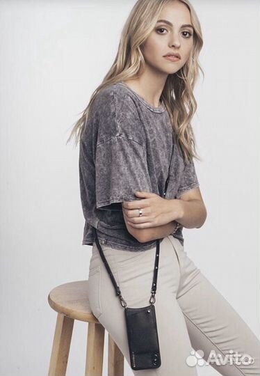 Чехол iPhone 8+ 7+ 6+ Bandolier кожаный новый