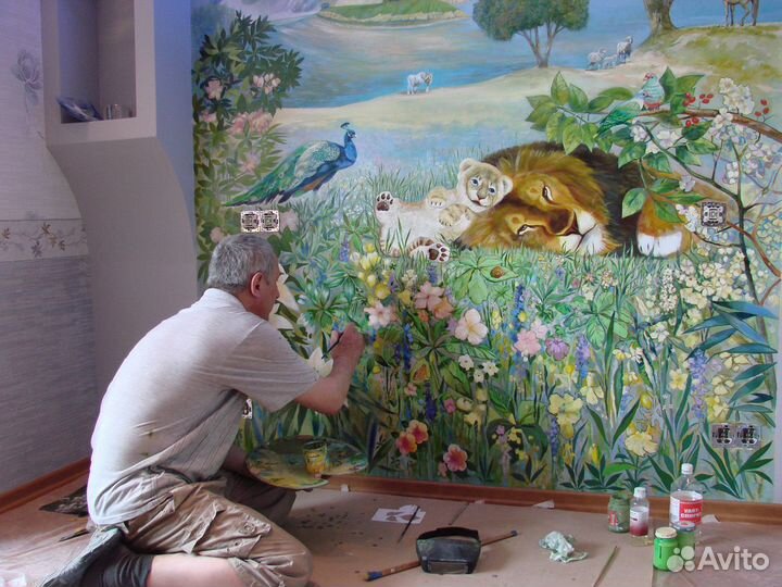 Художник роспись стен