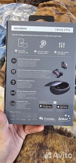 Наушники TWS Anker Soundcore Liberty 2 Pro черный