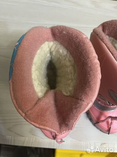 Сапоги для девочки 22 размер