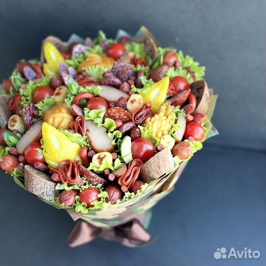 Мужской съедобный букет