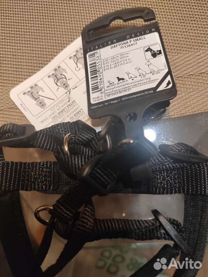 Ferplast 75576917 шлейка Daytona S черная