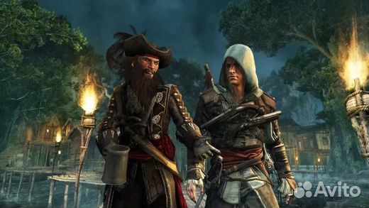 Игры PS4 Assassin's Creed 4 Черный флаг