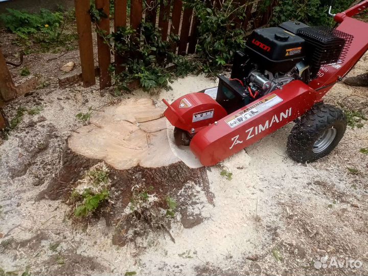 Удаление (спил) деревьев и измельчение пней