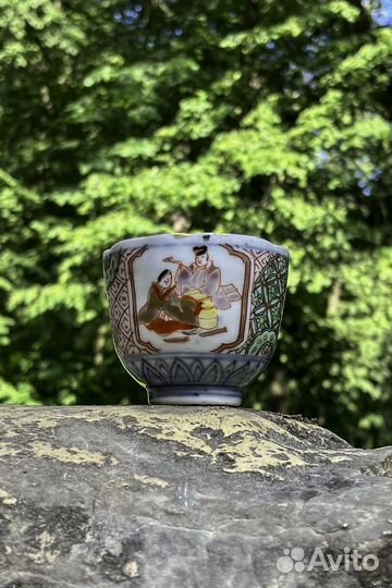 Антикварная пиала, 80мл, Япония