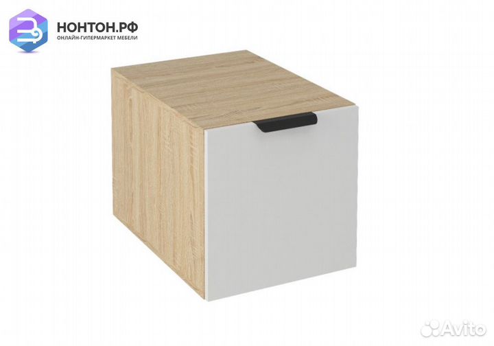 Тумба Норд Т02-400 дуб сонома / белый