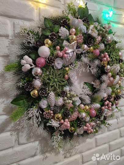 Новогодний венок большой