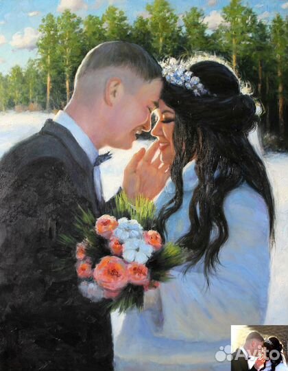 Замечательный подарок - портрет по фотографии