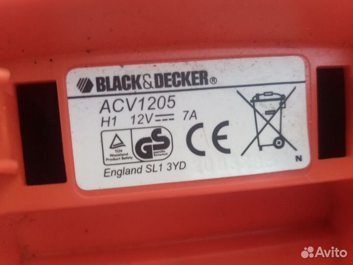 Автопылесос black decker