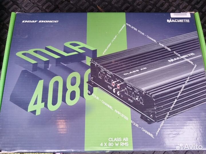 Усилитель machete mla 4080