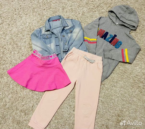 Фирменные вещи пакетом 116-122