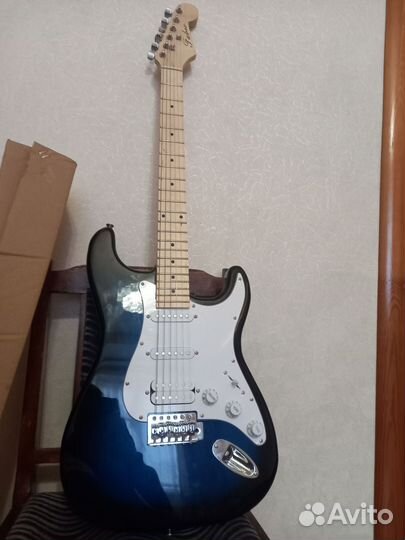 Электрогитара Fabio Stratocaster + Комбоусилитель