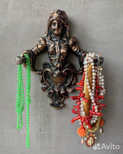 Декор настенный кандилябр винтаж