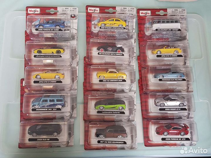 1:64 Maisto машинки
